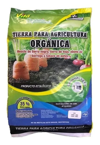 Tierra orgánica de 1 kg Rancho los molinos