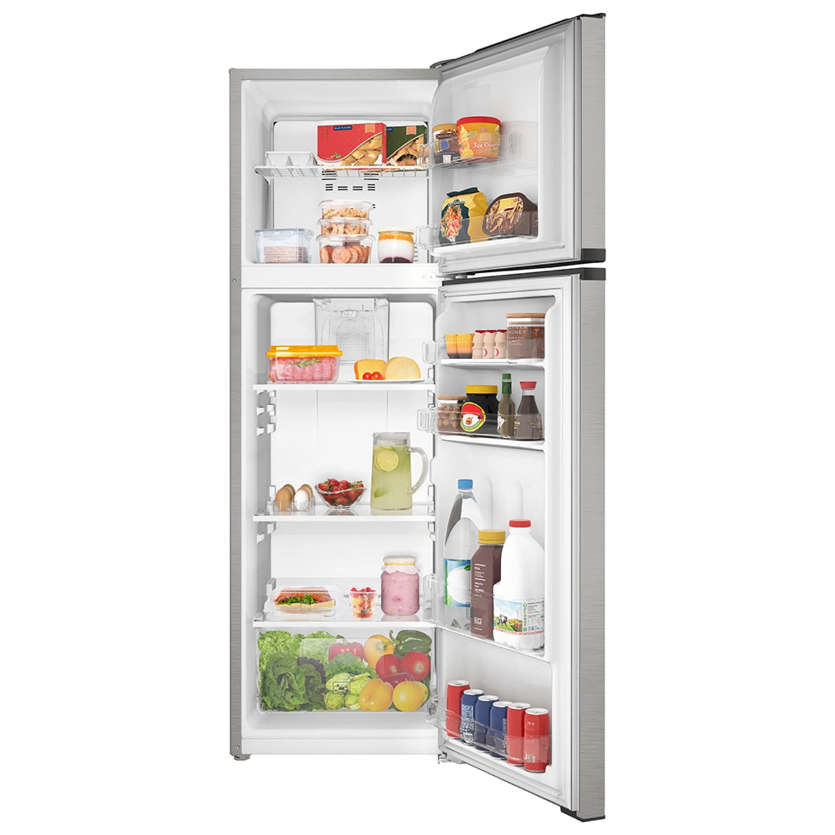 Refrigerador automático Mabe de 250L acero inoxidable mate