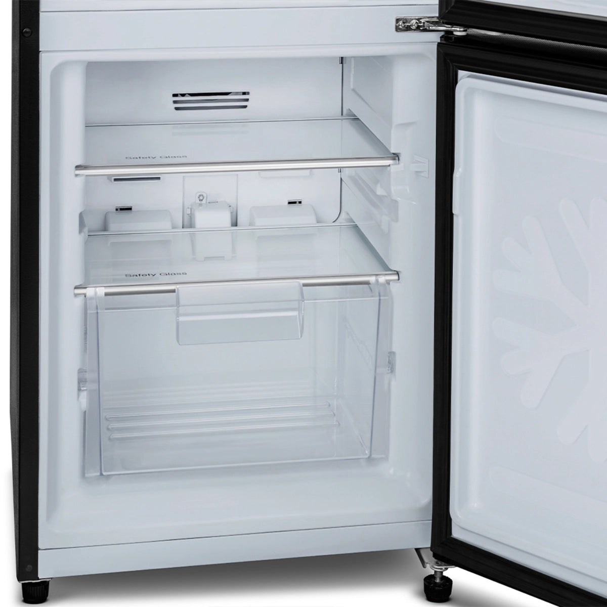 Refrigerador bottom freezer de 300L con despachador de agua Mabe negro
