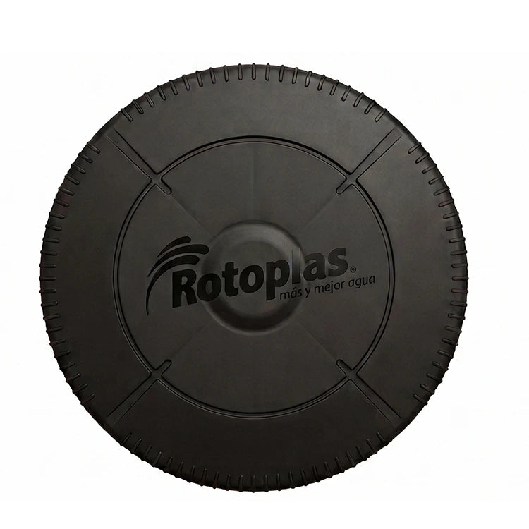 Tapa negra para tinaco de 55 cm Rotoplas Resistec