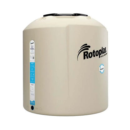 Tinaco Rotoplas Plus+ equipado de 1,100 litros
