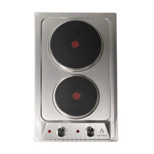 Parrilla eléctrica empotrable Tramonto Supra de 2 quemadores 110v