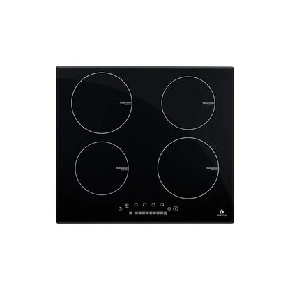 Parrilla de inducción empotrable de cristal templado 4 quemadores Supra 4Q-IN-110V