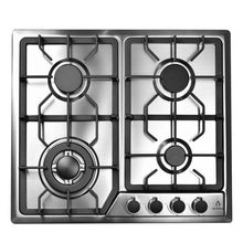 Parrilla de gas empotrable Exquisit Supra con 4 quemadores