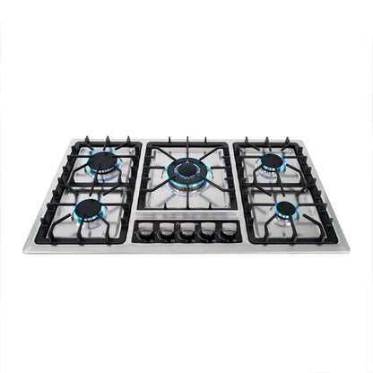 Parrilla de gas empotrable de 5 quemadores 5Q-ES-87 Supra