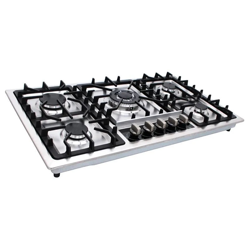 Parrilla de gas empotrable de 5 quemadores 5Q-ES-87 Supra