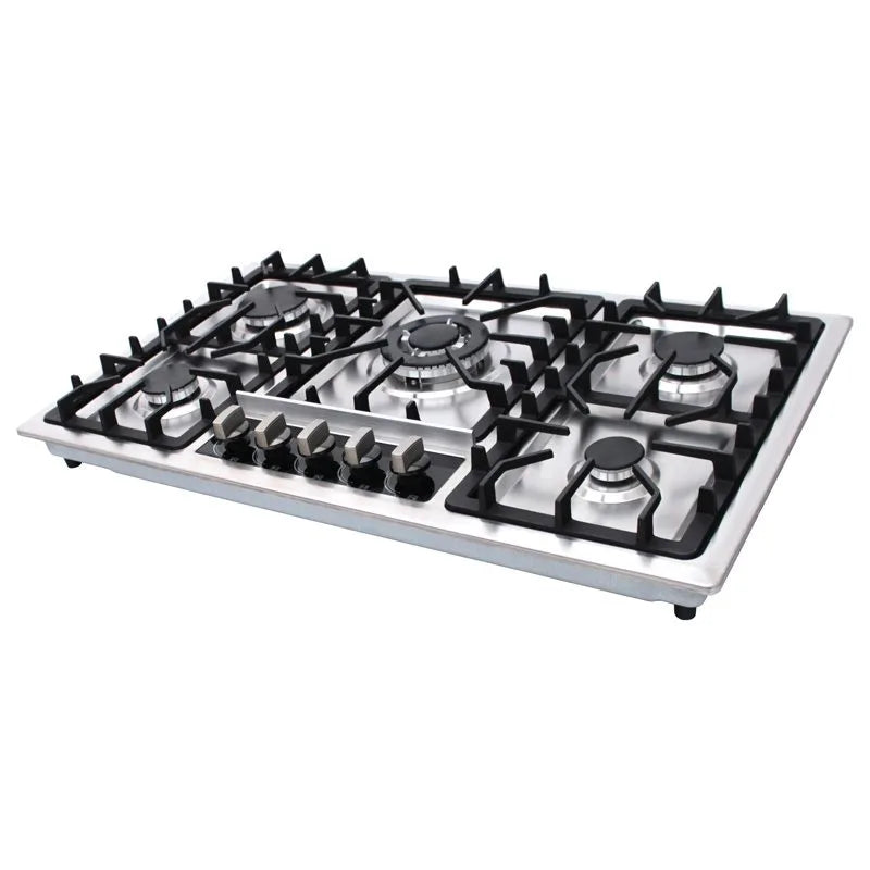 Parrilla de gas empotrable de 5 quemadores 5Q-ES-87 Supra