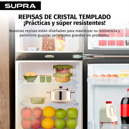Frigobar Whistler Supra negro de 89L con congelador