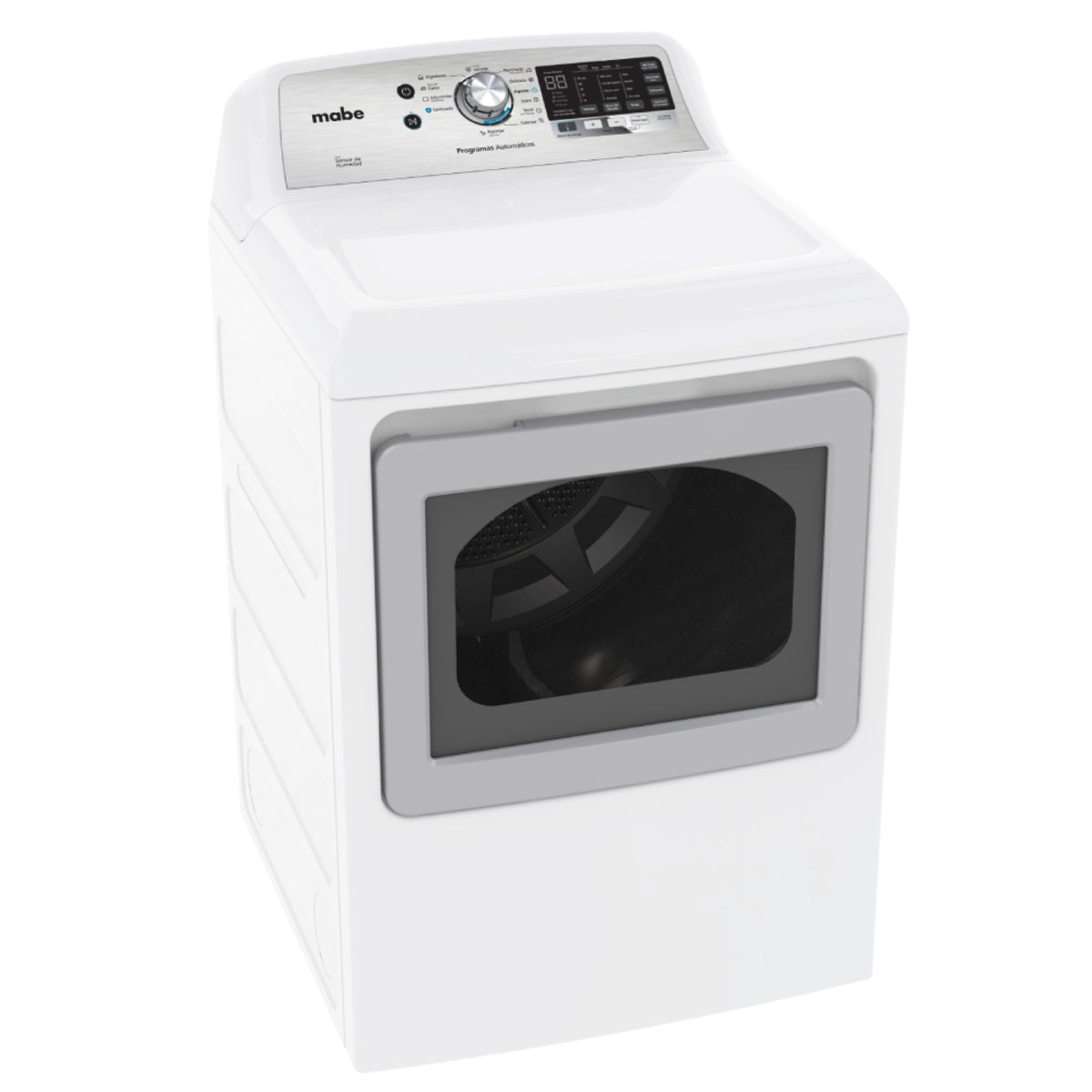 Secadora Mabe a gas lp de 7.4 cu.ft blanca con sanitizado