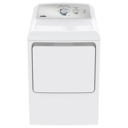 Secadora a gas lp Mabe de 6.2 cuft. blanca con sanitizado