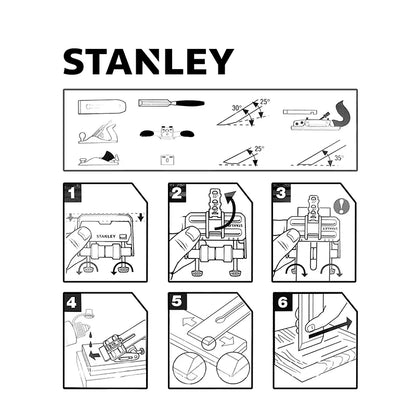 Kit Stanley 16-050LA para afilar cuchillas de cepillos y formones