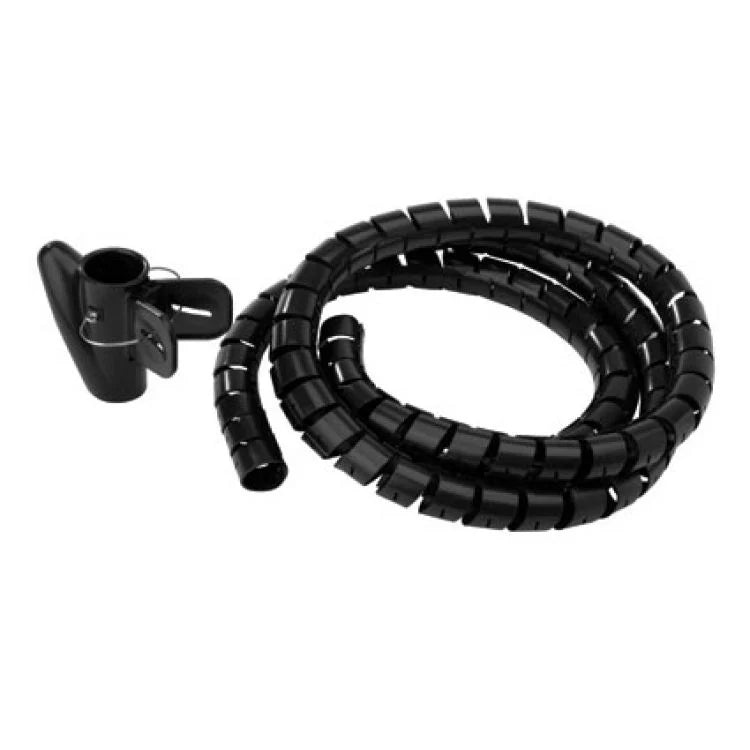 Tubo organizador de cables tipo espiral negro Steren