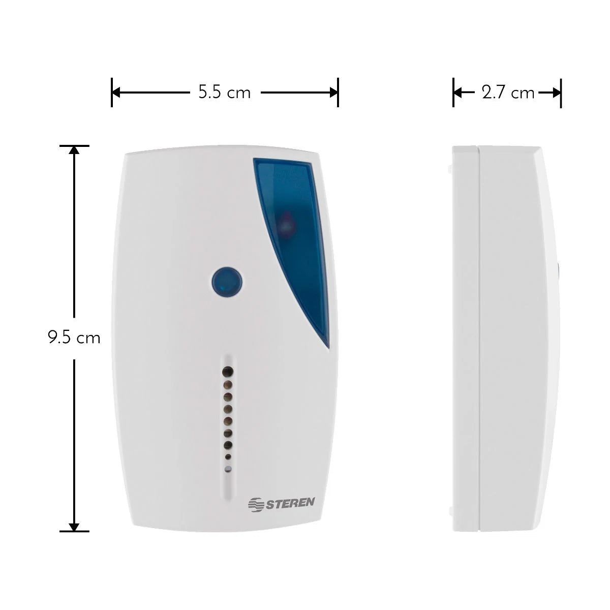 Sensor de movimiento con campana inalámbrica Steren