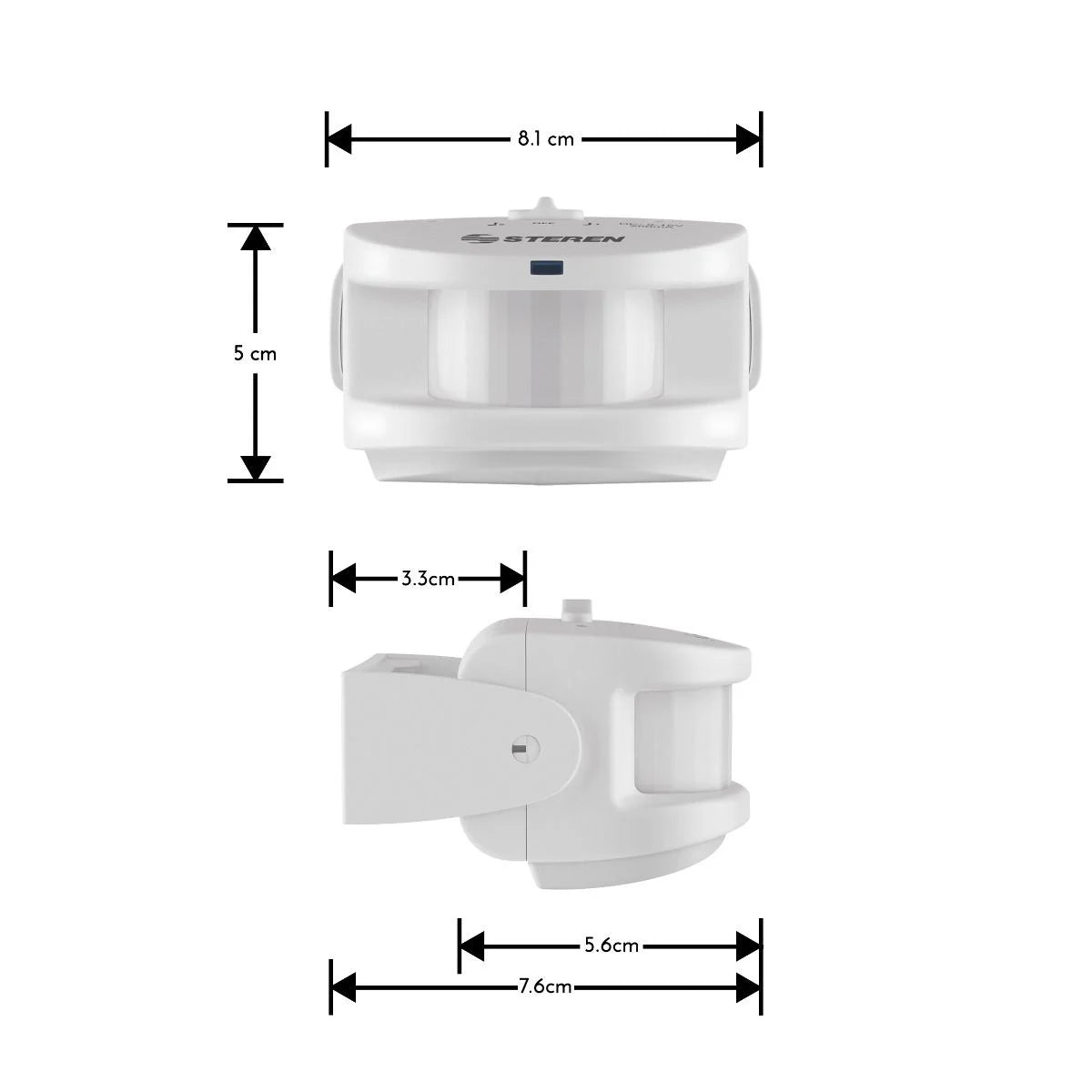 Sensor de movimiento con campana inalámbrica Steren