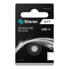 Pila de óxido de plata tipo botón SR66 Steren