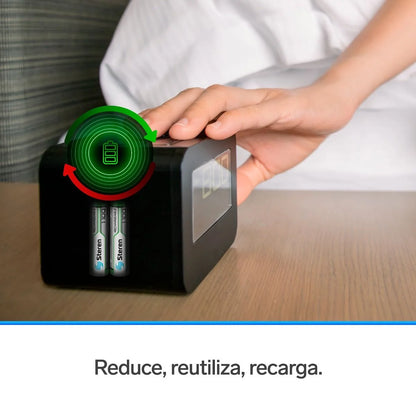 Paquete de 4 pilas recargables de alta capacidad AAA NiMH 1100 mAh Steren