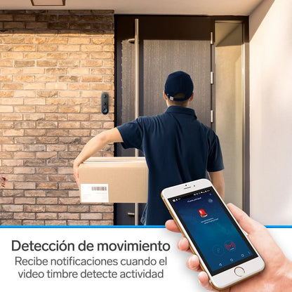 Video timbre Wi-Fi Steren 1080p compatible con asistentes de voz