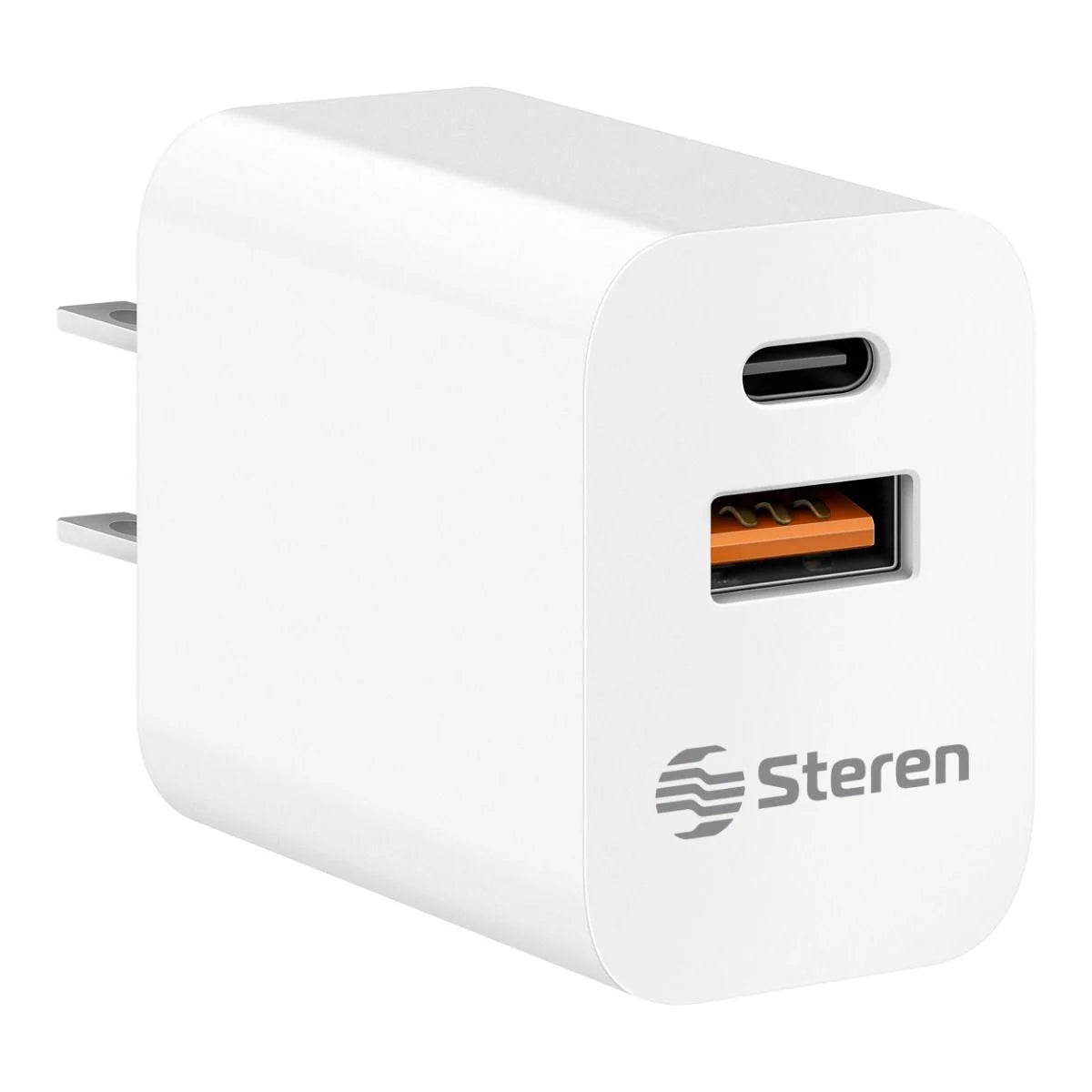 Cargador USB C PD 20W USB QC 18W Steren