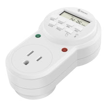 Temporizador digital de 8 eventos Steren blanco