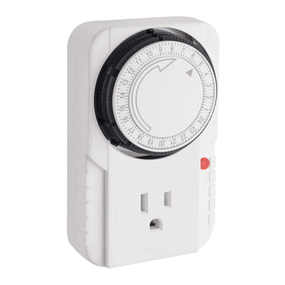 Temporizador para 24 horas blanco Steren