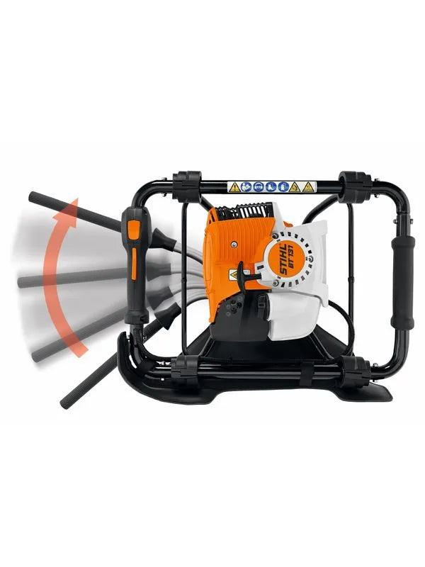 Ahoyadora a gasolina STIHL BT 131 de 1.9 hp
