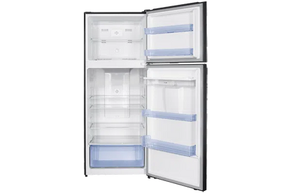 Refrigerador TCL negro de 15 pies con dispensador de agua