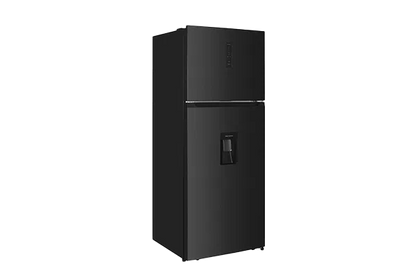 Refrigerador TCL negro de 15 pies con dispensador de agua