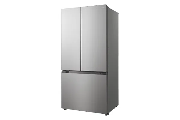 Refrigerador moderno TCL de 18 pies con puerta francesa tfr18si