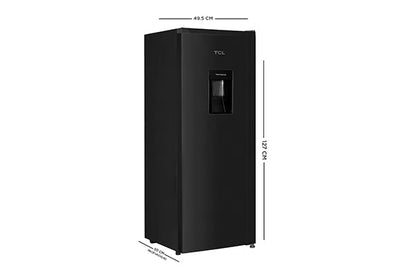 Refrigerador TCL de 7 pies cúbicos negro