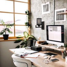 Luminaria de pared Malaga Tecnohome negro una luz