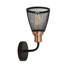 Luminaria de pared Oporto Tecnohome negro antique