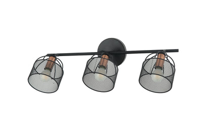 Luminaria de pared Larosa Tecnohome 3 luces luz cálida 3000k