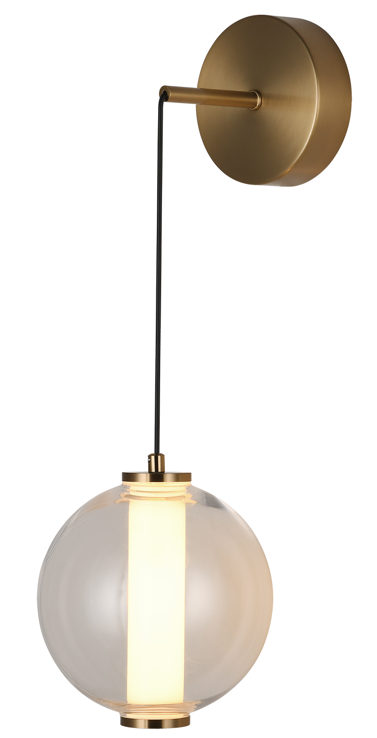 Luminaria de pared Vitelli Tecnohome luz cálida 3000k