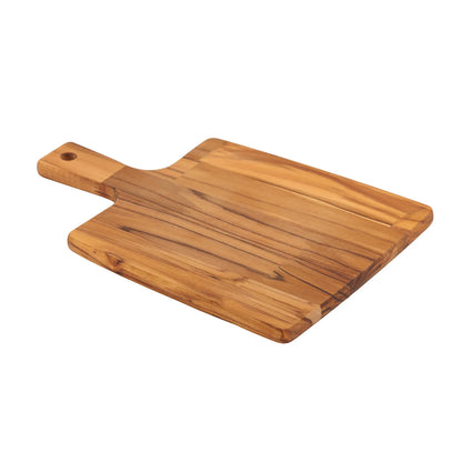 Tabla de cocina Tramontina madera teca con mango de 34 x 23.3 cm