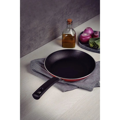 Sartén Sicília starflon excellent rojo de 24 cm Tramontina