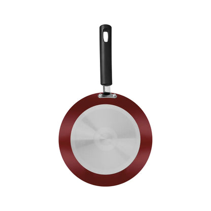 Sartén Sicília starflon excellent rojo de 24 cm Tramontina