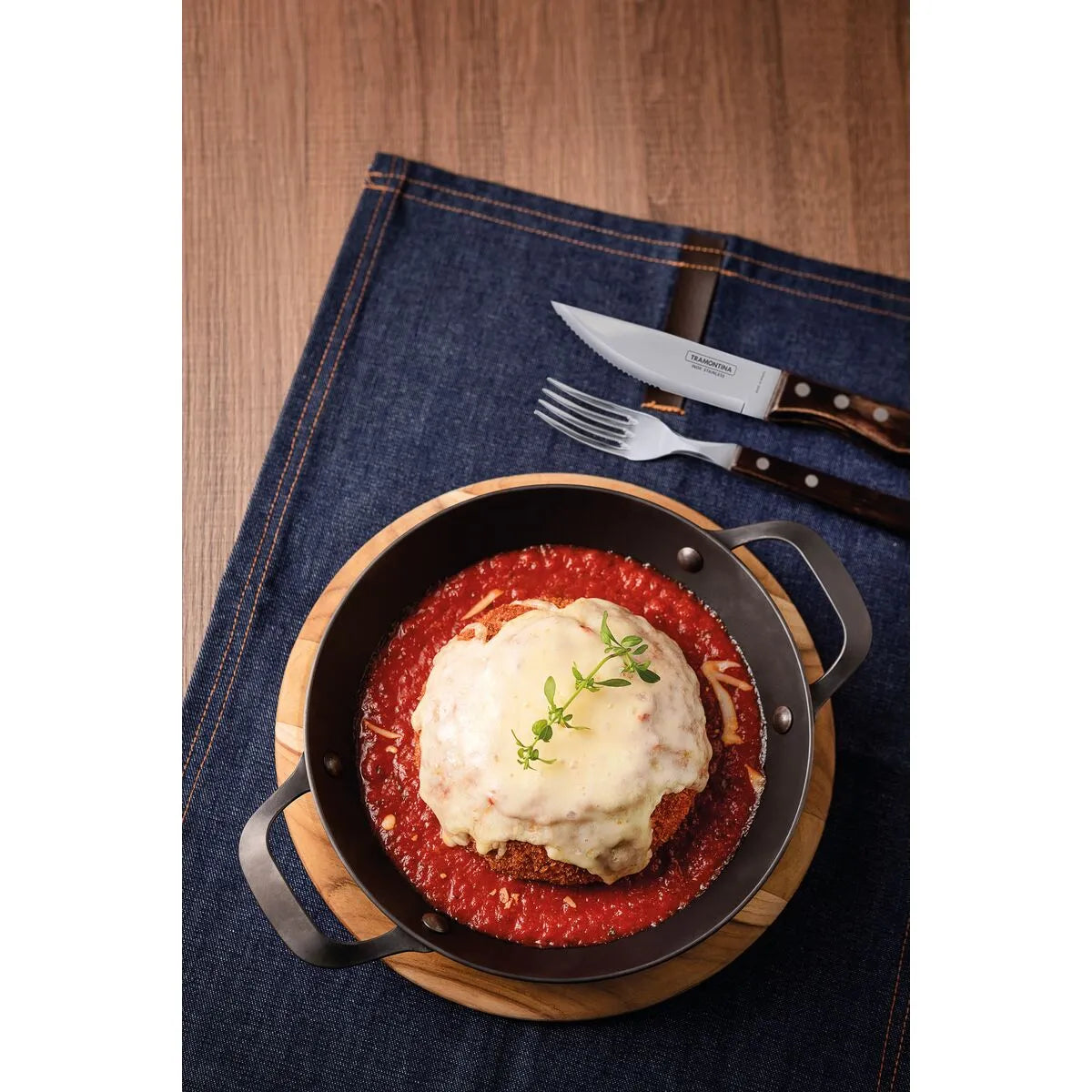 Sartén de hierro Pergamino Tramontina de 22cm