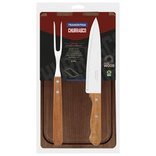 Kit de asado Tramontina de 3 piezas