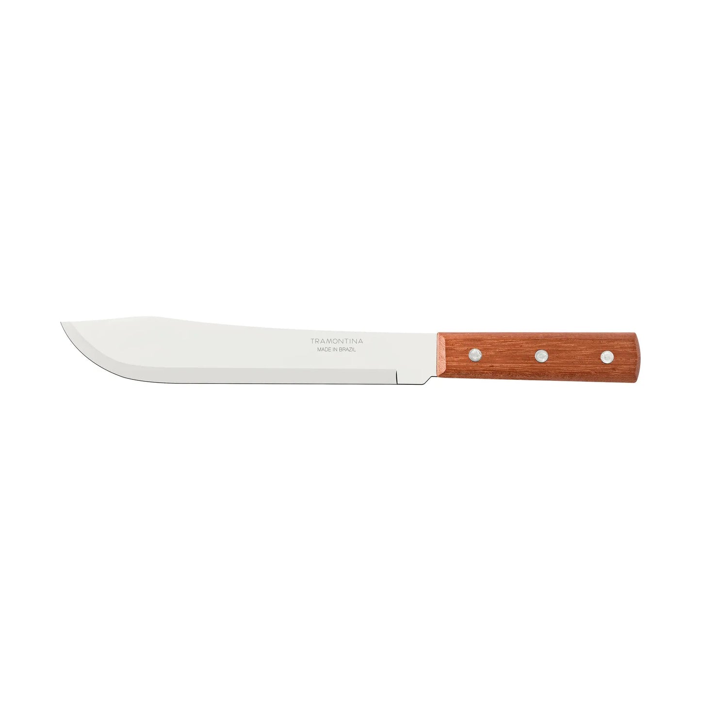 Cuchillo de cocina de 8" Tramontina Dynamic mango de madera natural