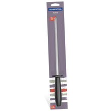 Afilador estriado Tramontina Plenus negro de 8"