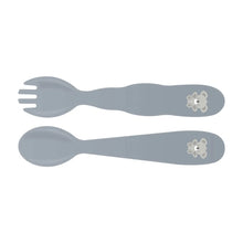 Juego de cubiertos infantil Tramontina Le Petit gris 2 piezas