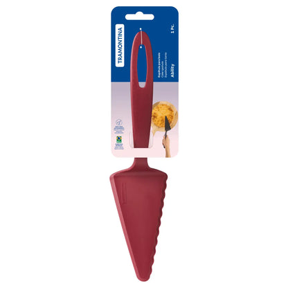 Espátula Tramontina Ability de nylon rojo