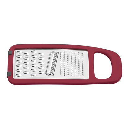 Rallador Tramontina Utilitá rojo de acero inoxidable y goma