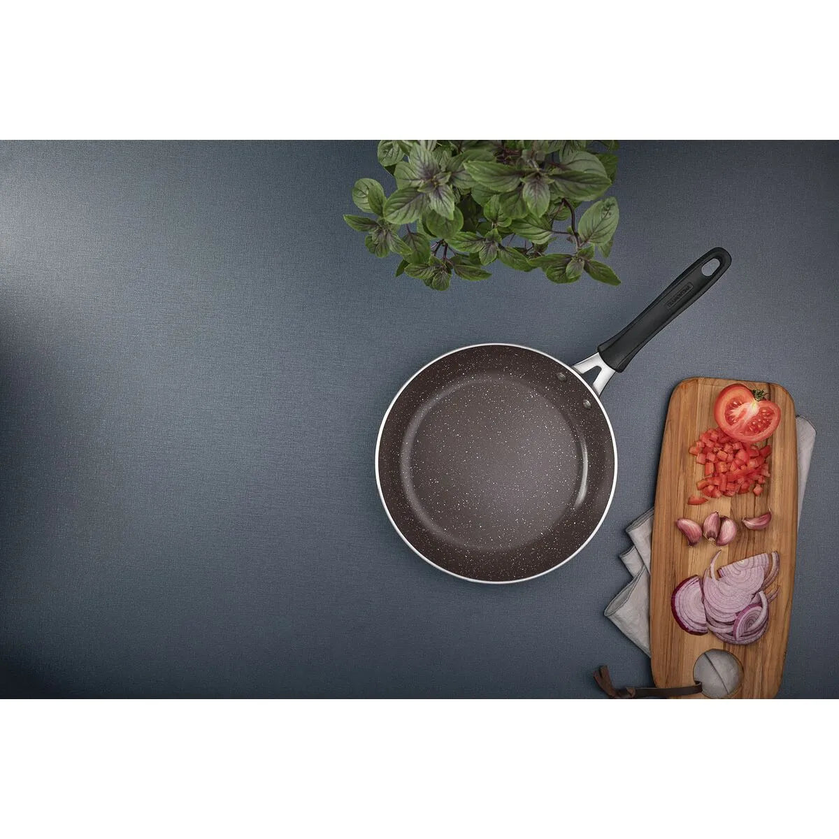 Sartén Tunis rosa trufado Tramontina