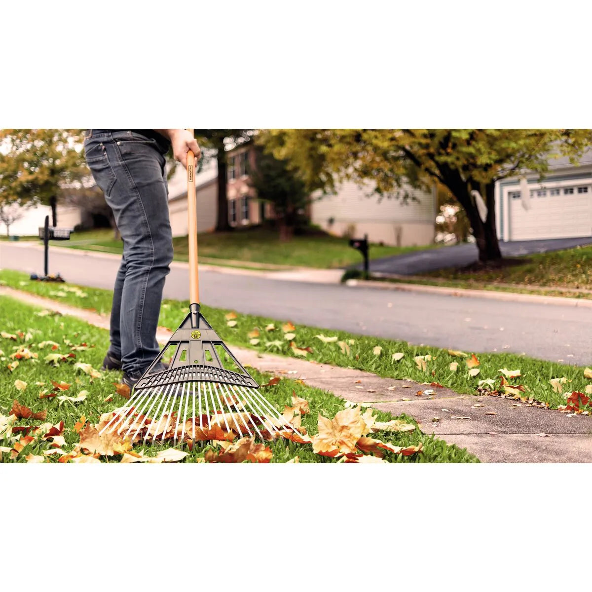 Escoba mixta mango de madera 120 cm Tramontina