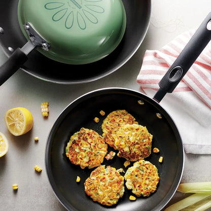 Juego sartenes porcelanizados 3 piezas Tramontina