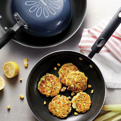 Juego sartenes porcelanizados 3 piezas Tramontina