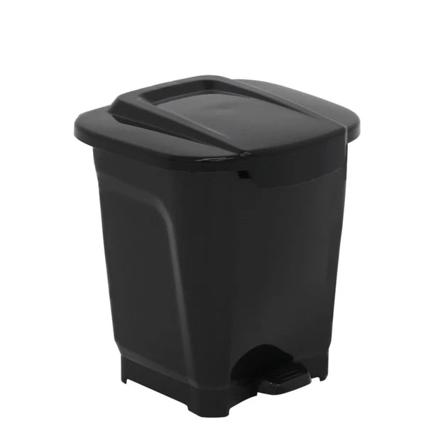 Basurero T-Force Tramontina polipropileno negro de 15L