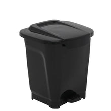Basurero T-Force Tramontina polipropileno negro de 15L