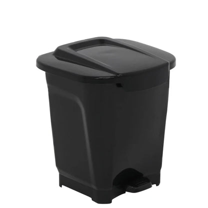 Basurero T-Force Tramontina polipropileno negro de 15L